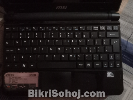 Msi u180 laptop